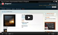 Magento Downloadable Product Video