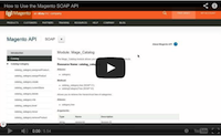 Magento SOAP Video