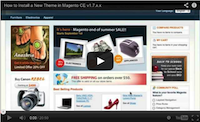 Install a New Theme in Magento Video