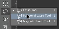 Polygonal lasso tool